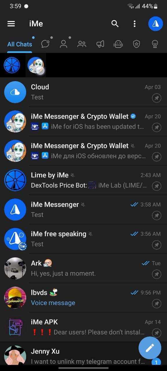 iMe 最新聊天功能改進!玩轉IME