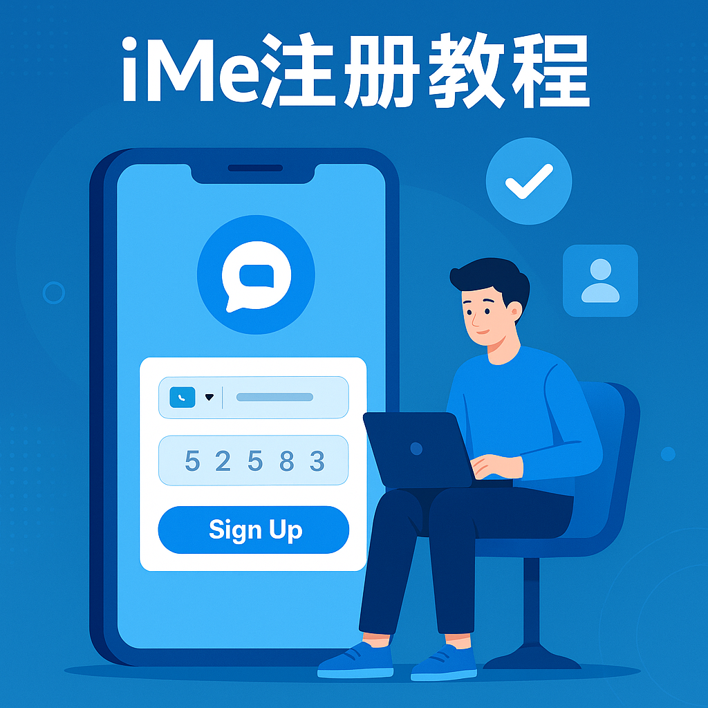 如何快速註冊iMe應用？